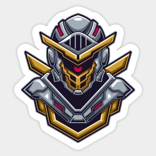 Robotic knight Sticker